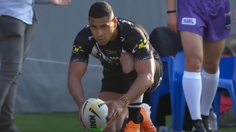 Issako Kick JAMAYNE ISAAKO - KIWI #808 - Canterbury Rugby League – Home to the ...