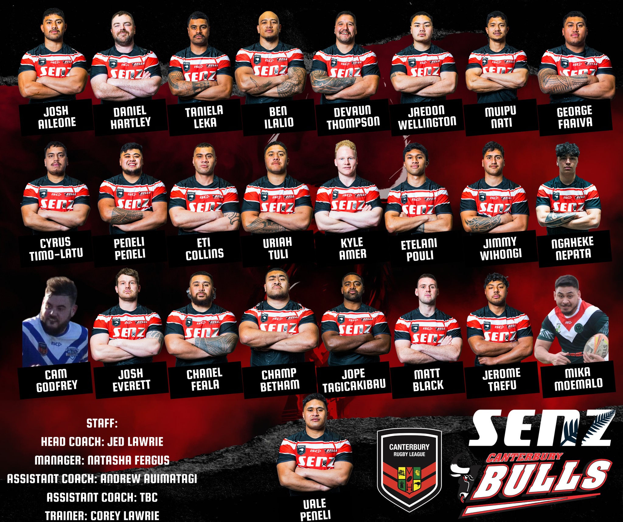 SENZ CANTERBURY BULLS PRIMED FOR NZRL NATIONAL PREMIERHSIP CHARGE