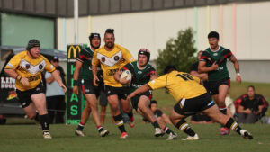 Tyrell Kakoi makes a break